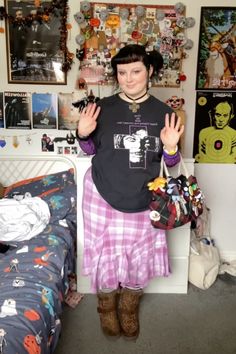 Halloween Plus Size, Nerdy Girl, Horror Halloween, Aesthetic Outfits, Style Me, Cute Outfits, Plus Size