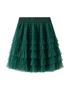 Fabric name: meshSkirt type: cake skirtSkirt length: short skirtColor: white, black, dark green, apricot, khaki, purple, light green,pink.Size: average size Green Tulle Flared Skirt, Green Full Skirt With Ruffles, Elegant Green Tulle Skirt Bottoms, Layered Party Skirt, Ruffled Mini Pleated Skirt For Party, Green Ruffled Dress With Skirt Shape, Tiered Pleated Skirt For Party, Green Tiered Ruffle Skirt, Green Tiered Skirt With Ruffles