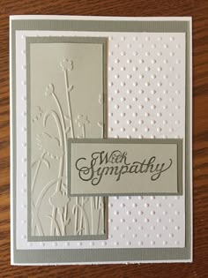 Sympathy Card Diy, Casino Cards, Clean And Simple Cards