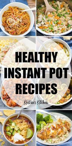 healthy instant pot recipes that are easy to make