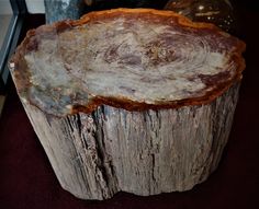 a large piece of wood sitting on top of a table