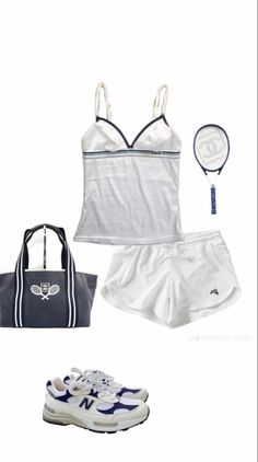 2000 Outfits, Tennis Fitness, Girly Fits, Outfit Inso, Outfits 2000s