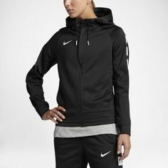 Nike Sportswear Women's Full Zip Hooded Jacket Brand New with Tag Limited Style Closeout Sale. $100 Retail. Big Discount! FREE Expedited Shipping Product Details A classic zip up jacket featuring a unique shoulder print design adds stylish flair to your activewear wardrobe. - Attached drawstring hood - Long sleeves with banded cuffs - Front zip closure - 2 front welt pockets - Shoulder print detail - Banded hem - Solid colorway Brand New with Tag! Ship Fast! 100% Authentic from NIKE or Your Mone Full Zip Hoodie Outfit, Zip Hoodie Outfit, Basketball Jacket, Vertical Jump Training, Basketball Hoodie, Nike Sportswear Women, Basketball Workouts, Basketball Drills, Women's Basketball