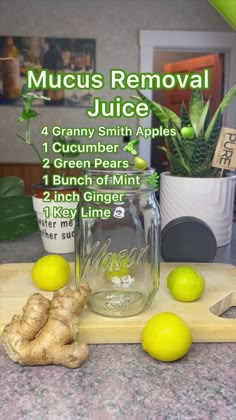 Mucus Removal Juice #growyourown #mucusremoval #mucus #mucusfree #mucuscleanse #mucusrelief #detox #cleanse #detoxdrink #detoxjuice #healthyliving #healthiswealth #growyourownfood #growyourownlives #nature #natureheals #fruit #fruits #fruitheals #healingfruit #fbreels #reels2023 | Growyourownlives Chef Breakfast, Fitness Cake, Healthy Juicer Recipes, Chocolate Delivery, Juice Cleanse Recipes, Healthy Juice Drinks, Cooking Lunch, Juicy Juice