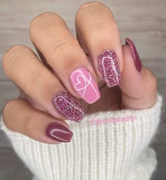 Mauve Nails, Valentine Nail Art, Nail Designs Valentines, Homecoming Nails Acrylic, Purple Nail, Her Nails