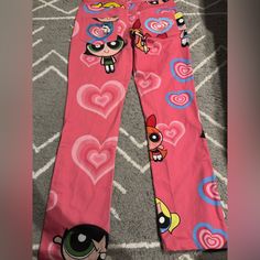 Brand New Never Been Worn Women’s Size 30 Medium Power Puff Girl, Denim Diy Clothes, Power Puff Girls, Power Puff, Puff Girl, Denim Diy, Pants Color, Diy Clothes, Cherry