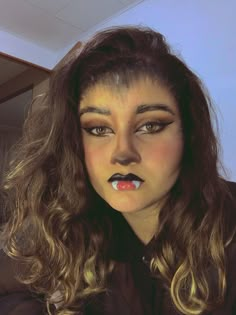 Werewolf Makeup Female Easy, Womens Werewolf Makeup, Werewolf Halloween Costume Women, Halloween Wolf Makeup, Werewolf Costume Women, Wolf Makeup Halloween, Werewolf Makeup Female, Halloween Aethstetic