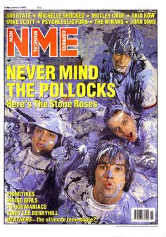 an old magazine with the cover of nine never mind, the polocks on it