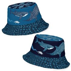 This reversible bucket hat features illustrations of the whale shark, a gentile giant of the ocean which looks like a starry sky. This hat can be worn on both sides, making it easy to match with different outfits. Made of breathable premium fabric, this hat will become your go-to streetwear accessory. • 100% polyester • Moisture-wicking and breathable fabric • Linen feel material • Reversible • Available in 2 sizes This product is made especially for you as soon as you place an order, which is w Whale Accessories, Shark Things, Shark Clothes, Shark Room, Shark Hat, Pulling An All Nighter, Reversible Bucket Hat, Streetwear Accessories, The Whale