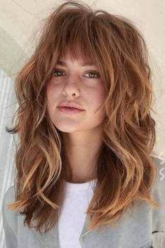 Light Brown Hair Color, Brown Hair Color, Hair Color Light Brown, Long Layered Haircuts, Long Hair With Bangs, Long Layered Hair, Long Wavy Hair, Haircuts For Long Hair, Light Brown Hair