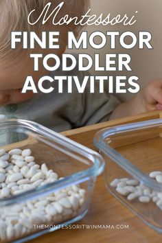 Discover the powerful simplicity of Montessori fine motor activities for young toddlers! In this blog post, I share easy DIY activities that boost finger dexterity and focus, perfect for little hands. From scooping and tweezing to pouring, cutting, and lacing, these activities are quick to set up and offer endless developmental benefits. These ideas are sure to fill your home with purposeful work and joyful learning! Check out the blog post for all the great ideas! Diy Fine Motor Activities, Activities For Young Toddlers, Fine Motor Activities For Toddlers, Motor Activities For Toddlers, Montessori Fine Motor, Toddler Fine Motor Activities, Fall Activities For Toddlers, Practical Life Activities, Montessori Diy