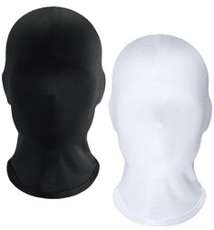 PRICES MAY VARY. Comfortable Material - Lycra fabrics, Our full face masks are lightweight, absorbent, breathable and dry quickly, no unpleasant smells. Suitable for Any Crowd - 37 x 23 cm / 14.6 x 9.1 inch mask with good elasticity, one size is suitable for all men and women! DIY Costume Accessory - You can scribble on the morphmask at will; or wear a black one to become an invisible person. Also can wear under your halloween cosplay mask. Perfect Cosplay Mask - Joukavor faceless mask cover can Women Diy Costume, Invisible Person, Face Mask Halloween, Hood Mask, Perfect Cosplay, Blank Mask, Rave Mask, Mascaras Halloween, Cosplay Mask