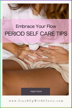 For some of us being on our period can be a extremely difficult time. These period self care tips will help make your cycle more bearable #period #periods #menstrualcycle #menstration #menstrual #periodpain #selfcare #periodpainhelp #healthblog Period Pains, Hydration Station, Menstrual Pain, Light Exercise, Deep Breathing Exercises, Period Pain, Tough Day, Move Your Body