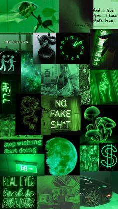 Green Aesthetic Tumblr, Colored Wallpaper, Trippy Iphone Wallpaper, Cute Date Ideas, Black Background Wallpaper, Trippy Wallpaper