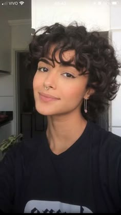 Curly Short Short Hair, Short Soft Shag Haircut, Tomboy Hairstyles Curly Hair, Short Curly Haircuts For Women Over 50 Best Hairstyles, Short Curly Haircuts Masculine, Lady Mullet Curly, Short Curly Haircuts Side Part, Natural Curly Bobs, Short Curly Hairstyles For Women Natural