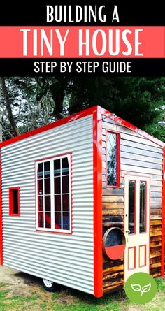 Building A Tiny House: Step By Step Guide Water Preservation, Structural Insulated Panels, Rv Parks And Campgrounds, Tiny House Community, Best Tiny House, Micro House, Tiny House Movement