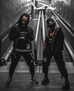 Techwear Couple, Street Techwear, Cyberpunk Clothing, Techwear Streetwear, Japanese Street Wear, Japan Streetwear, Techwear Outfits, Techwear Fashion