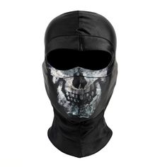 PRICES MAY VARY. UNIQUE DESIGN: This ghost mask features an eye-catching and distinctive design that is guaranteed to capture attention. ONE SIZE FITS MOST: Made from highly elastic fabric, this skull balaclava offers exceptional durability and comfort. It is also extremely breathable, allowing you to remain comfortable even when wearing it for extended periods of time. GREAT FOR COSPLAY: This skull balaclava is an essential accessory for cosplay enthusiasts. Whether you're dressing up as a ghos Skull Balaclava, Ghost Mask, Boys Style, Skull Mask, Costume Mask, Ghost Faces, Black Mask, Mens Costumes, Men Boys