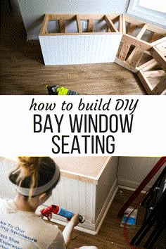 how to build a diy bay window seat