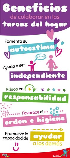 the spanish language poster for children's activities