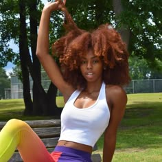 Hair Weave Styles, Hair Black Women, Ginger Hair Color, Weave Styles, Virgin Hair Bundles, Beautiful Natural Hair, Dyed Natural Hair, Pelo Afro, Natural Hair Beauty