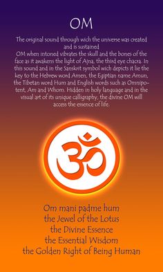 The Om Symbol, Om Mani Padme Hum, Om Symbol, Chakra Meditation, Mind Body Soul, Mindfulness Meditation, Super Happy