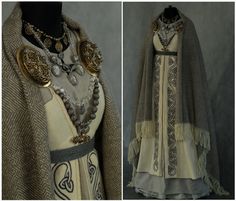 Viking Dresses, Gaun Abad Pertengahan, Medieval Clothing, Medieval Dress, Medieval Fashion