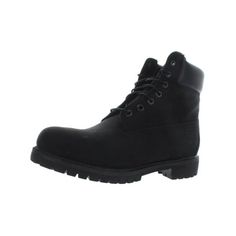 Manufacturer: Timberland Size Origin: US Style Type: Work Boots Collection: Timberland Closure: Material: Leather/Man Made Fabric Type: Nubuck Sku: BH4027233 Size: 10.5.  Color: Black.  Gender: male.  Age Group: adult. Mud Boots, Mens Rugged, Timberland Classic, Garden Boots, Ankle Rain Boots, Mens Ankle Boots, Steel Toe Work Boots, Timberlands Shoes, Work Boots Men