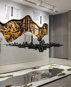 Architecture Exhibition Display, Art Gallery Interior Exhibitions, Museum Display Ideas, Exhibition Display Ideas, Exhibition Display Wall, Museum Exhibition Design Display, Interior Design Illustration, Museum Interior