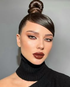 Holiday Makeup Looks, Classic Makeup, Glamorous Makeup, Winter Makeup, Nude Makeup