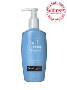 2014 Readers' Choice Awards winner: Neutrogena Fresh Foaming Cleanser lathers up and removes waterproof makeup in no time Pregnancy Skincare, Best Lotion, Acne Face Wash, Lotion For Dry Skin, Foaming Cleanser, Face Acne, Deep Skin, Homemade Face, Waterproof Makeup