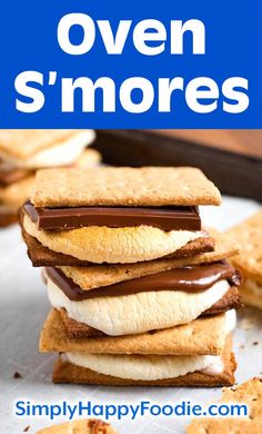 a stack of cookies and crackers with chocolate on them