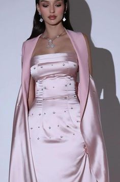 Classy Pink Dress, Fashion Quotes Pink, Tulip Fashion, Dress For A Wedding Guest, Feminine Era, Dream Marriage, Dress For A Wedding, Prom Inspo, Modesty Outfits