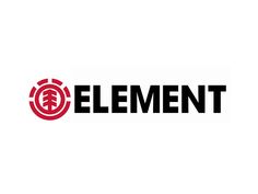 the element logo is shown in black and red, with an orange circle at the center