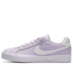 (WMNS) Nike Court Royale AC White/Purple AO2810-501 (SNKR/Women's) Nike Court Royale, Purple Sneakers, Your Perfect, Nike, Sneakers, Purple, White