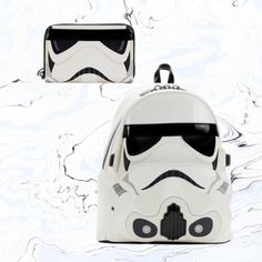 Loungefly Star Wars Stormtrooper Lenticular Cosplay Mini Backpack And Wallet Brand New - With Tags Adjustable Straps Zip Around Closure Backpack Dimensions 10.5h X 9w X 4.5d Wallet Dimensions 4h X 6w Themed White Backpack For Everyday Use, Loungefly Bag, Star Wars Stormtrooper, Backpack Brands, Disney Trip, Mini Backpack, Disney Trips, Fashion Backpack, Adjustable Straps