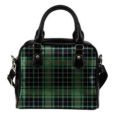 MacAulay Hunting Ancient Tartan Plaid Shoulder Handbag Leather Product, Scottish Tartans, Plaid Fashion, Shoulder Handbag, Make A Difference, Tartan Plaid, Louis Vuitton Speedy Bag, Shoulder Handbags, Tartan