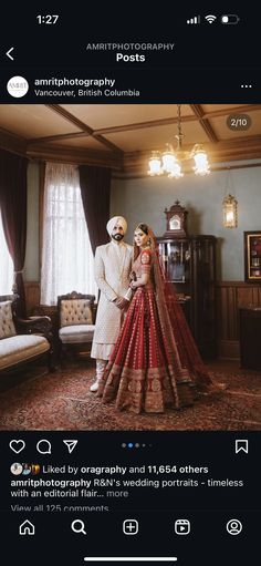 Gold Lehenga, New Couple, Wedding Day Photos, Wedding Team, Bride Look, Red And Gold, Wedding Portraits, Wedding Outfit