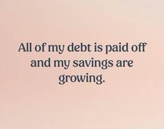 an image of a quote about saving money for the next few years, on top of a pink background