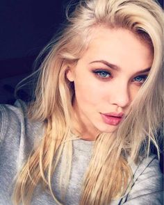 Hanna Edwinson, Blue Eyes, Blonde Hair, A Woman, Blonde, Hair, Blue