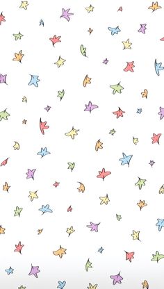 an image of colorful stars on white background