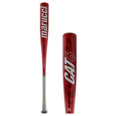 a red baseball bat with the word gophert on it