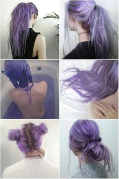 Lilac Hair, Lavender Hair, Fantasy Hair, Hair Inspiration Color