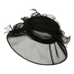 Glitter Big Bow Organza HatMade of 100% polyester.ONE SIZE fits most with size adjustable string inside, fitting up to 7 1/4.Inner satin hatband.Adult/Female.Crown measures 4 inches deep.Brim measures 5.5 inches wide.Hand wash only.Imported. Solid in color, glitter accented fashionable organza hat for ladies.Glitter is accented all around the hat.Crown of hat is featured with a big bow decorative hat band.Bow is detailed with feathers and glitter.Plastic wired downturned brim.Our fancy organza h Dressy Hats, Big Hat, Sticker Patches, Big Bow, Garden Parties, Patch Design, Big Bows, Hat Band, Custom Hats