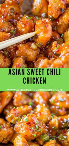 Asian Sweet Chili Chicken, Chili Chicken Recipe, Sweet Chilli Chicken, Sweet Chili Chicken, Resep Pasta, Asian Chicken Recipes, Asian Dinner Recipes, Chili Chicken