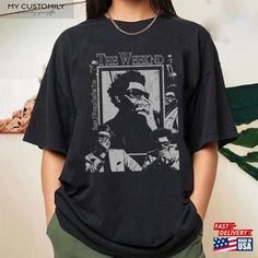 Vintage The Weeknd T-Shirt Hiphop Music Shirt Hoodie Check more at https://mycustomily.com/product/vintage-the-weeknd-t-shirt-hiphop-music-shirt-hoodie/ The Weeknd Tshirt, The Weeknd T Shirt, The Weeknd Merch, Timberlands, Concert Shirts, Moda Vintage, Retro Shirts, After Hours, Hip Hop Music