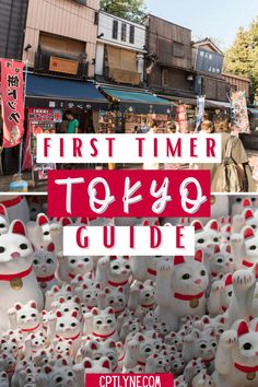 the first time tokyo guide is out and it's full of cute little white teddy bears