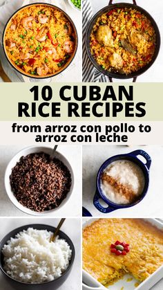 10 cuban rice recipes from arroz con pollo to arroz con leche