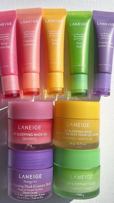 Lip Balm Collection, Laneige Lip, Sephora Skin Care, Skincare Inspiration, Shower Skin Care, Perfect Skin Care Routine, Pretty Skin Care, Skin Care Items, Lip Sleeping Mask