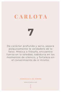 a pink poster with the number seven on it's front and bottom corner, in spanish